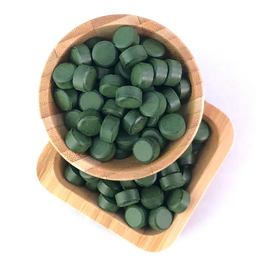 2 bakjes met Nannochloropsis gaditana tabletten